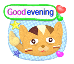 Neko-lala (Polite and easy to use) (E) sticker #5748094