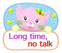 Neko-lala (Polite and easy to use) (E) sticker #5748096