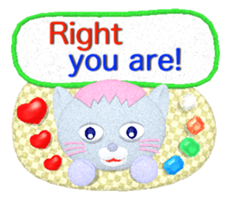 Neko-lala (Polite and easy to use) (E) sticker #5748106