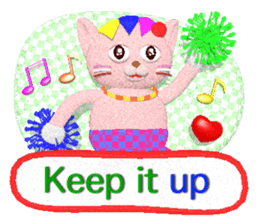 Neko-lala (Polite and easy to use) (E) sticker #5748112