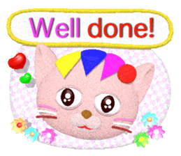 Neko-lala (Polite and easy to use) (E) sticker #5748114