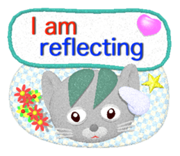 Neko-lala (Polite and easy to use) (E) sticker #5748117