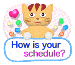 Neko-lala (Polite and easy to use) (E) sticker #5748120