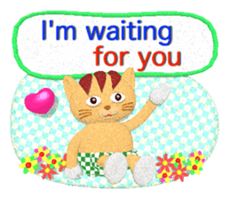 Neko-lala (Polite and easy to use) (E) sticker #5748121