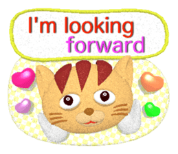 Neko-lala (Polite and easy to use) (E) sticker #5748122