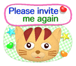 Neko-lala (Polite and easy to use) (E) sticker #5748123