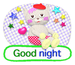 Neko-lala (Polite and easy to use) (E) sticker #5748130