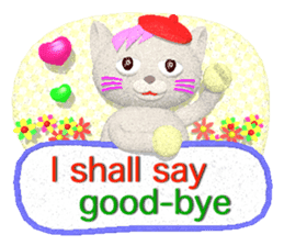 Neko-lala (Polite and easy to use) (E) sticker #5748131