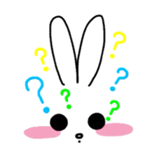 Bunny & Message sticker #5748268