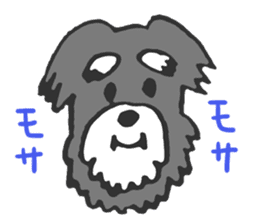 The dog which is a good friend sticker #5748484