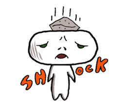 Keshi-Gumlin the goblin of eraser sticker #5748586