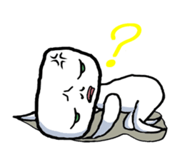 Keshi-Gumlin the goblin of eraser sticker #5748595