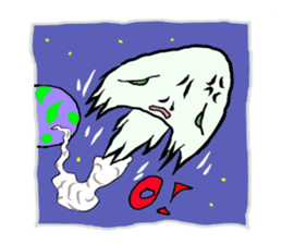 Keshi-Gumlin the goblin of eraser sticker #5748606