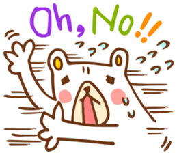 KUMACHIRO [English] sticker #5748717