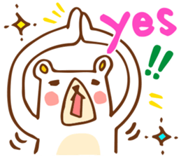 KUMACHIRO [English] sticker #5748729