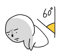 Dull round-face sticker #5748757