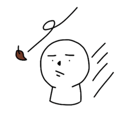 Dull round-face sticker #5748768