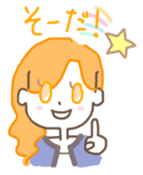 girl's days sticker #5749236