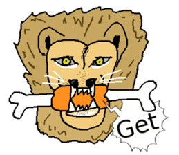 Kou and Animal sticker #5750377