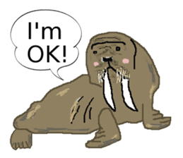 Kou and Animal sticker #5750384