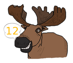 Kou and Animal sticker #5750402