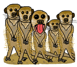 Kou and Animal sticker #5750410