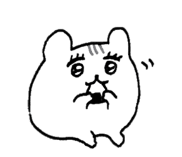 Hamukou-chan sticker #5750780