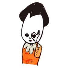 M-moto of this theater- women sticker #5750973