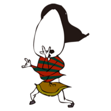 M-moto of this theater- women sticker #5750977