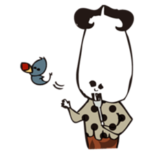 M-moto of this theater- women sticker #5750978