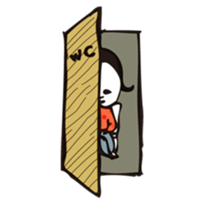 M-moto of this theater- women sticker #5750984