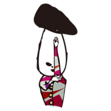 M-moto of this theater- women sticker #5750997