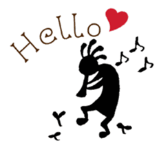 Kokopelli (English ver.) sticker #5751014
