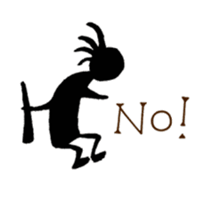 Kokopelli (English ver.) sticker #5751018