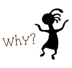 Kokopelli (English ver.) sticker #5751019