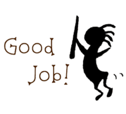 Kokopelli (English ver.) sticker #5751021