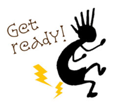 Kokopelli (English ver.) sticker #5751025