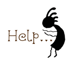 Kokopelli (English ver.) sticker #5751026