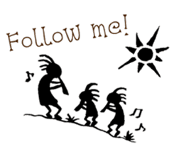 Kokopelli (English ver.) sticker #5751036