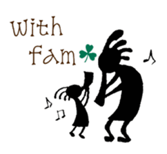 Kokopelli (English ver.) sticker #5751037