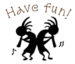 Kokopelli (English ver.) sticker #5751038