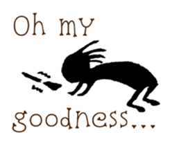 Kokopelli (English ver.) sticker #5751040