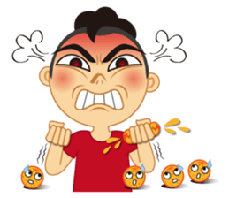 Q Boy and Girl sticker #5751100