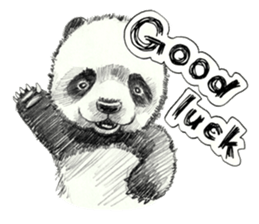 Pencil sketch of an animal sticker #5751978