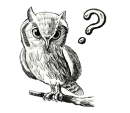 Pencil sketch of an animal sticker #5751991