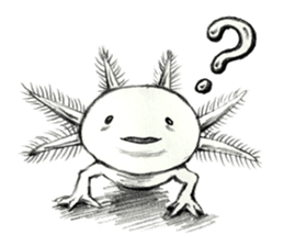 Pencil sketch of an animal sticker #5751992