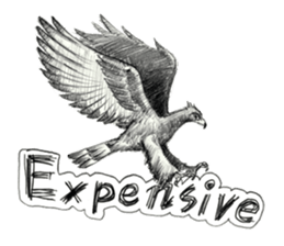 Pencil sketch of an animal sticker #5752000