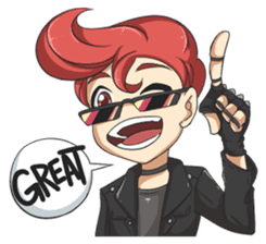 Lily & Marigold (Part Genderbend) sticker #5752025