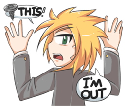 Lily & Marigold (Part Genderbend) sticker #5752034