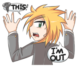 Lily & Marigold (Part Genderbend) sticker #5752034